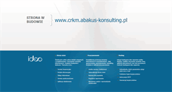 Desktop Screenshot of crkm.abakus-konsulting.pl